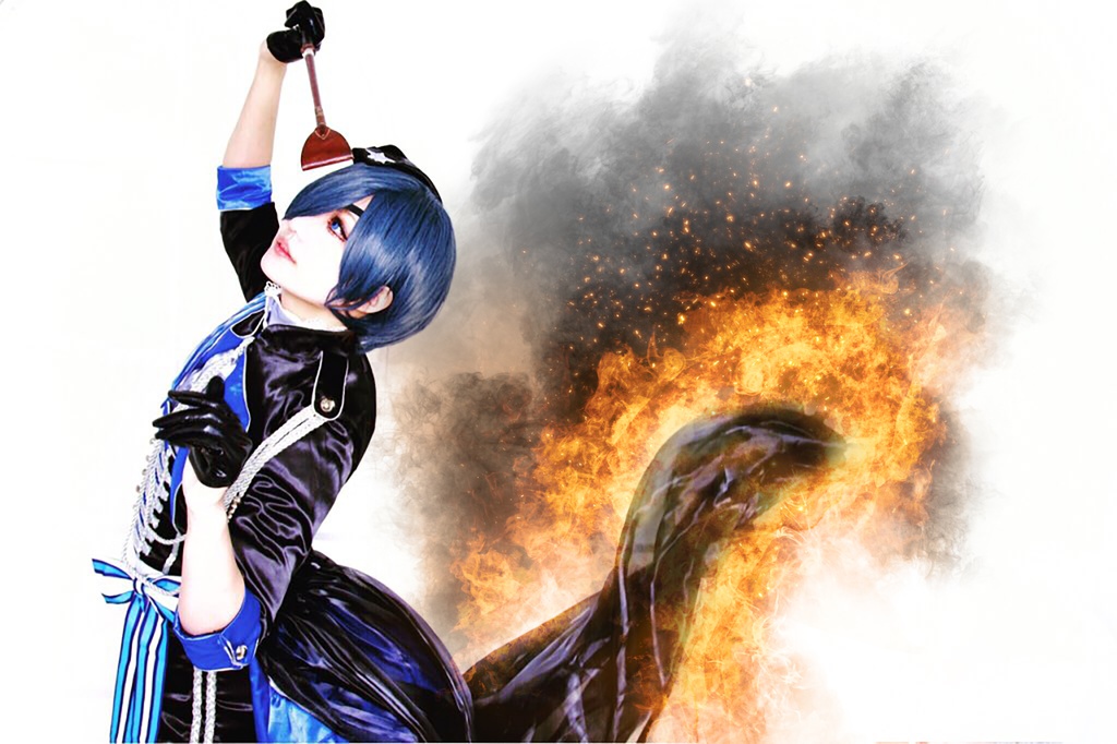 【ブラシで擦るだけ】Photoshopアクション「炎」