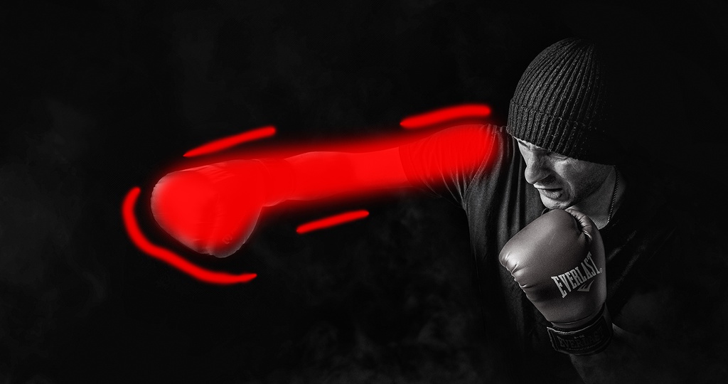 【ブラシで擦るだけ】Photoshopアクション「雷」