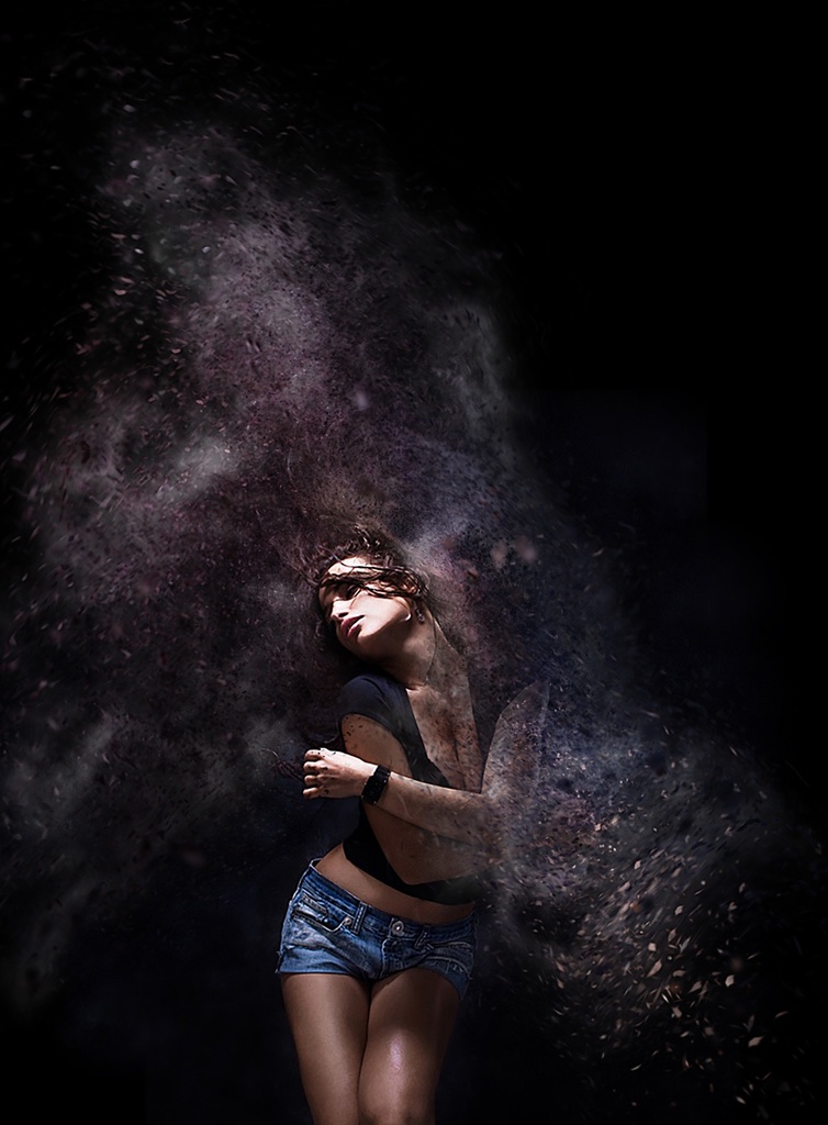 【ブラシで擦るだけ】Photoshopアクション「サンドストーム」