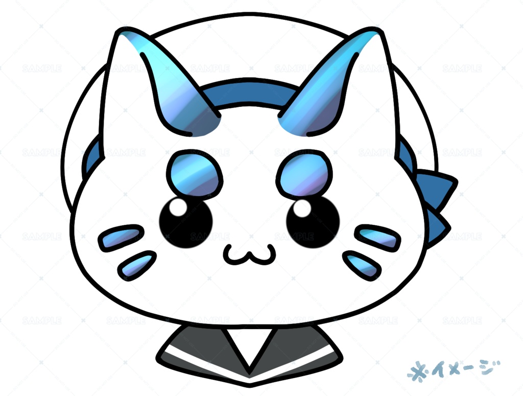 那由多うた2周年記念・なゆまろオーロラアクリルキーホルダー