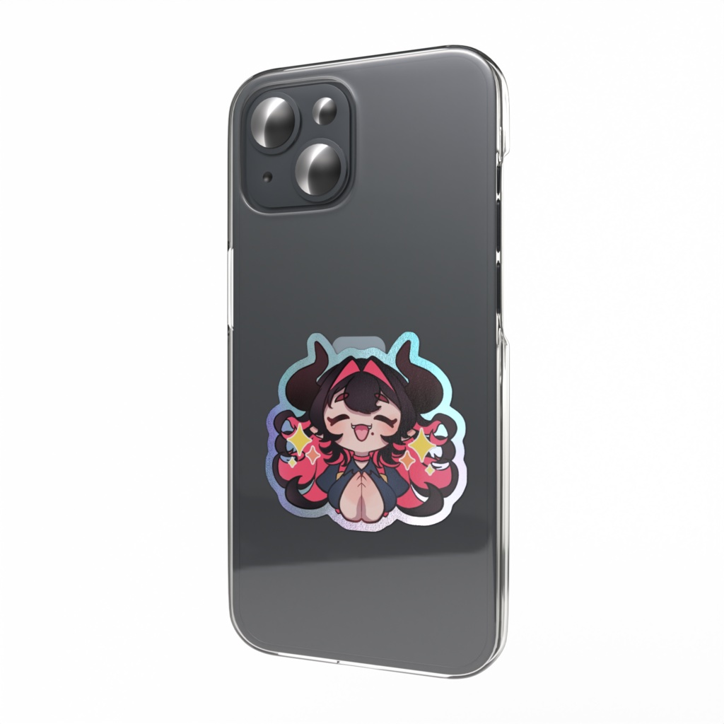 【オーロラステッカー】Thankyouスタンプステッカー