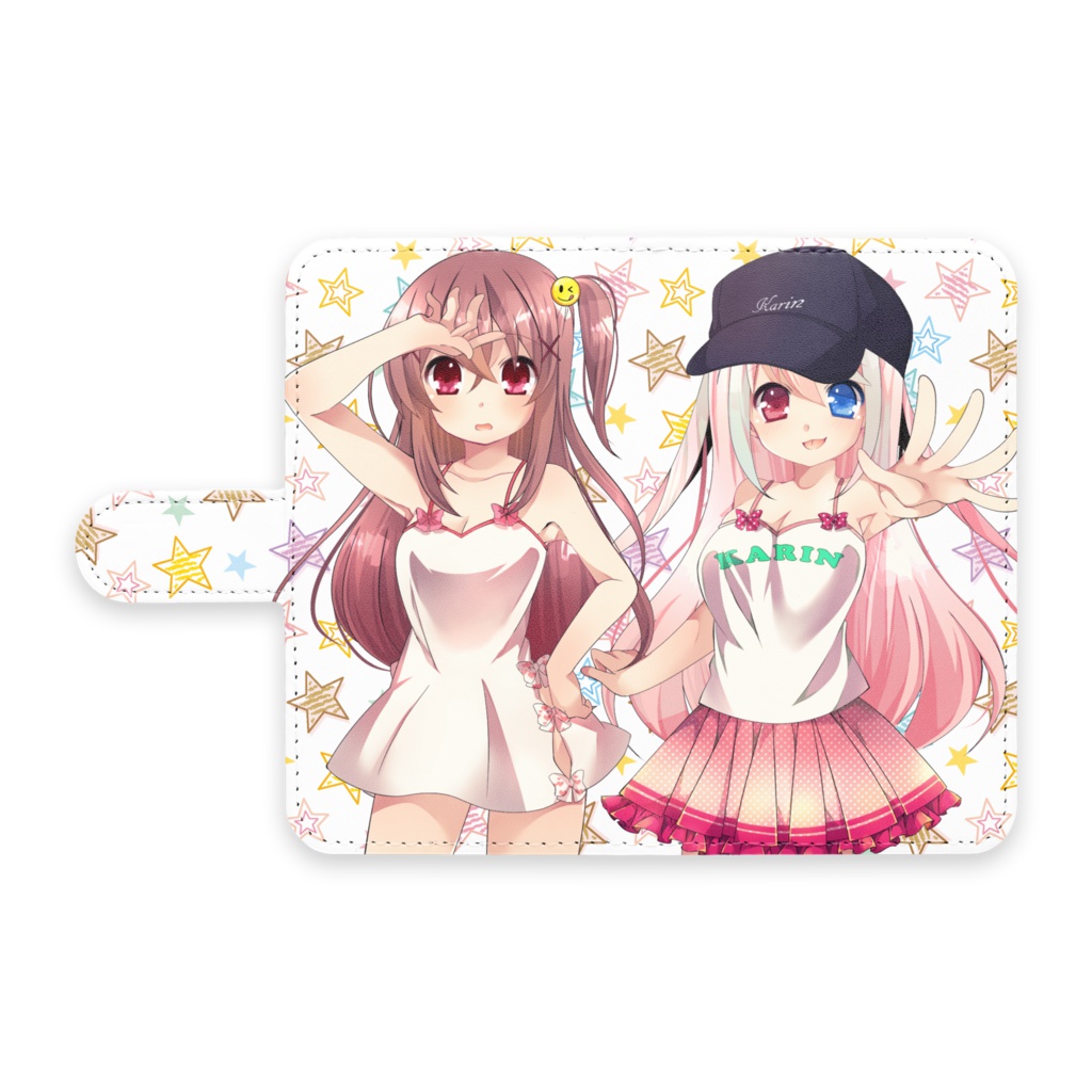 カリン＆カリン 手帳型androidケース
