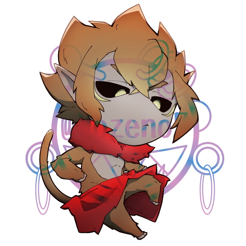 アクキー〈茶猿〉