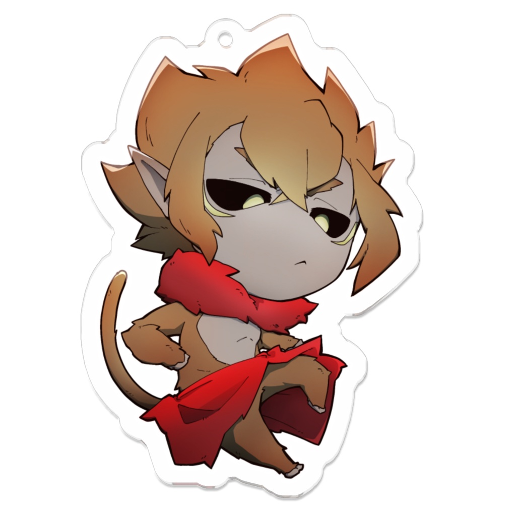 アクキー〈茶猿〉