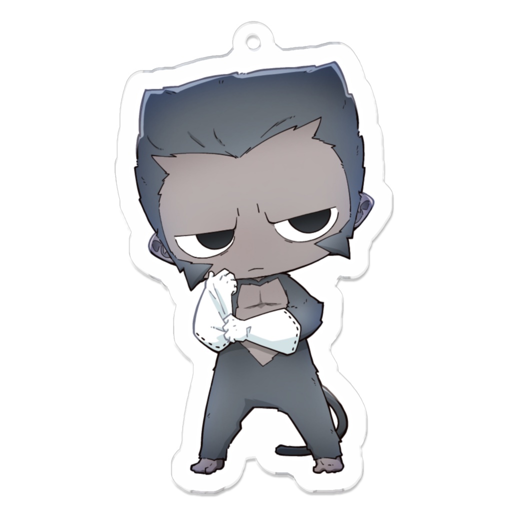 猿の手キャラクター「ライフン」アクリルキーホルダー