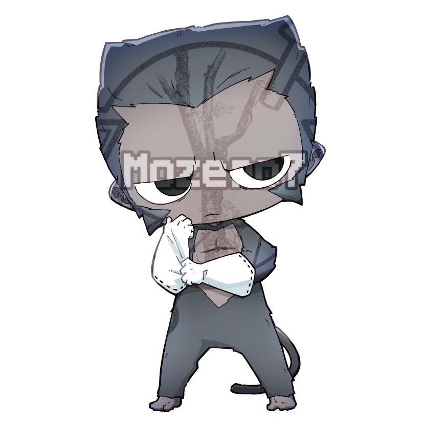 猿の手キャラクター「ライフン」アクリルキーホルダー