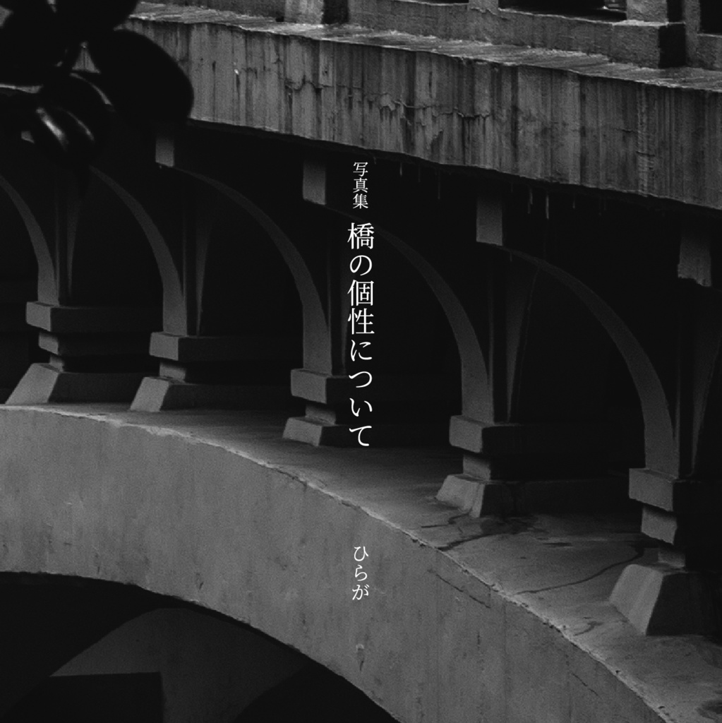 【書籍版】【ダウンロード版】橋の写真集 『橋の個性について』