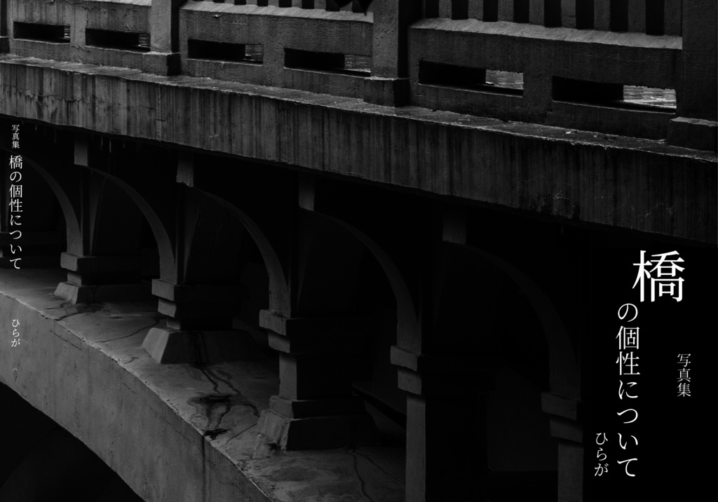 【書籍版】【ダウンロード版】橋の写真集 『橋の個性について』