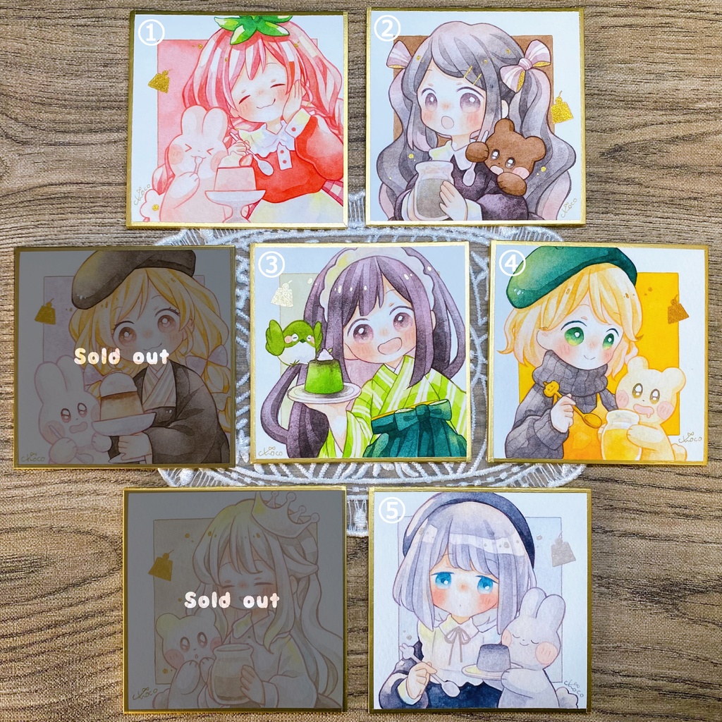 原画【プリン】