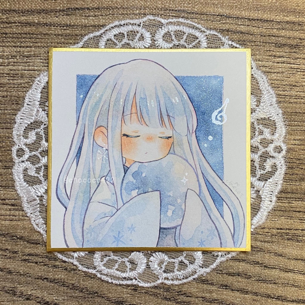 豆色紙【月と妖怪】