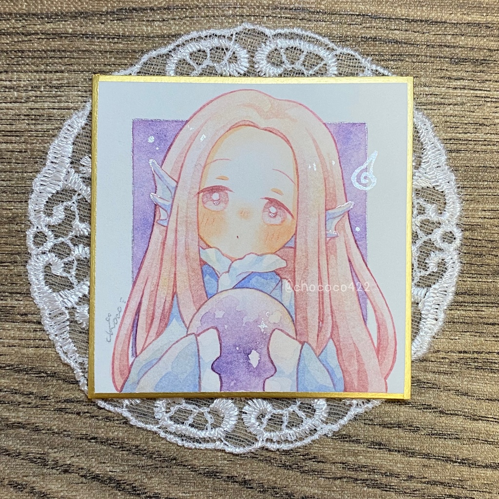 豆色紙【月と妖怪】