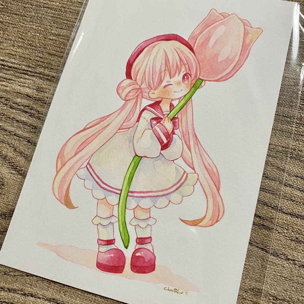 原画【チューリップ】