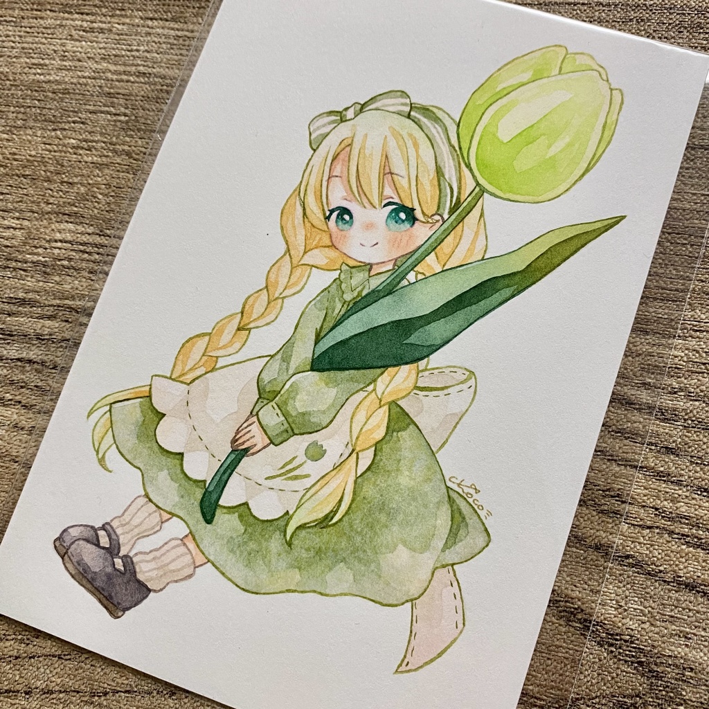 原画【チューリップ】