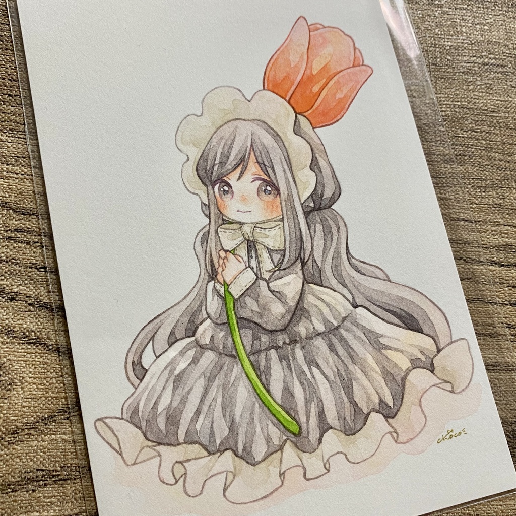 原画【チューリップ】