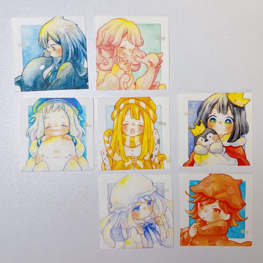 シールセット【海のおともだち】