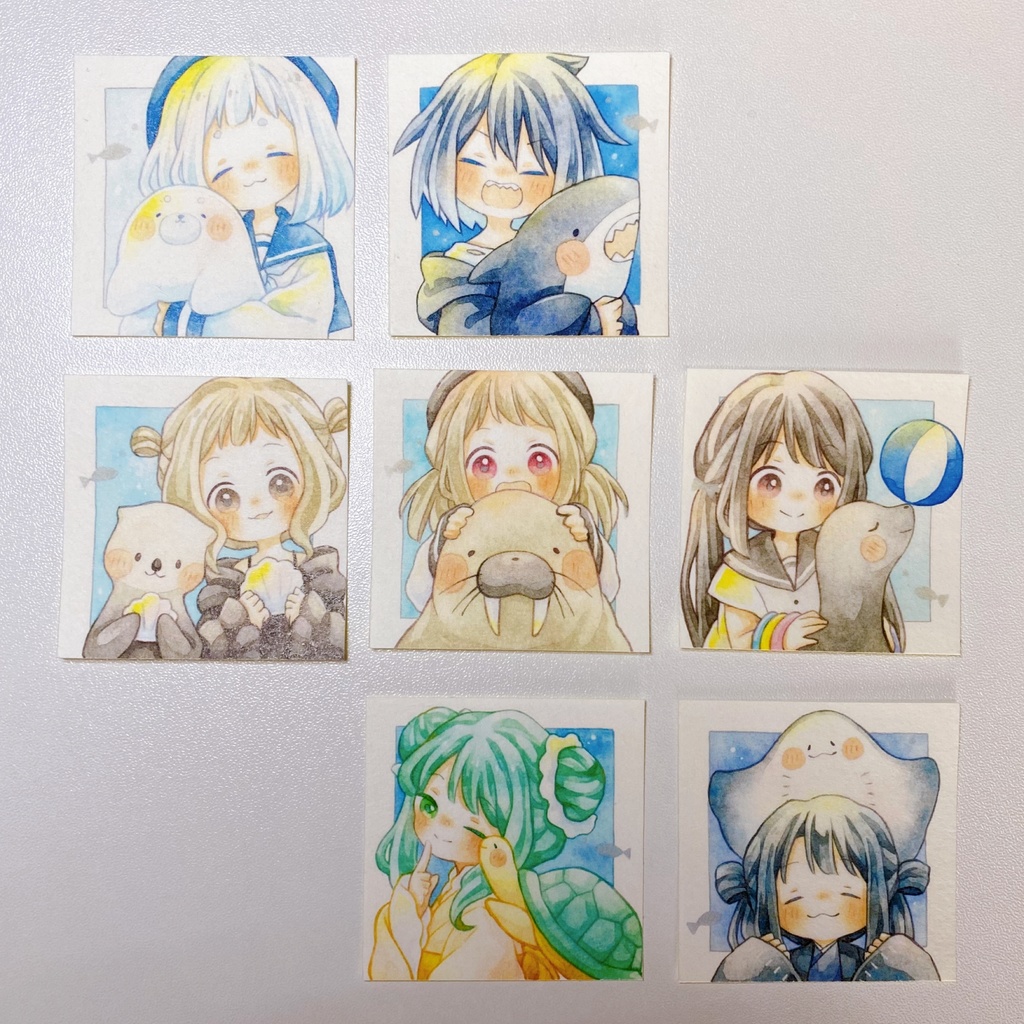 シールセット【海のおともだち】