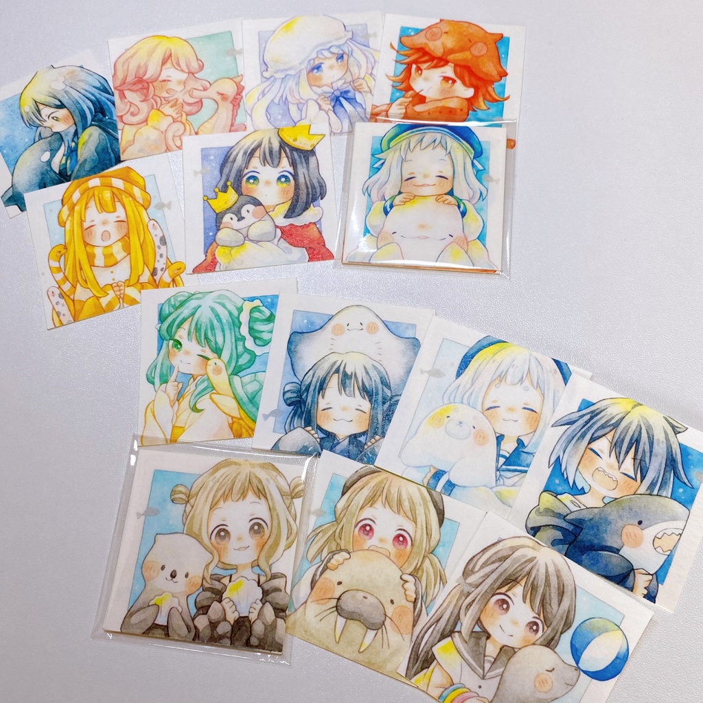 シールセット【海のおともだち】