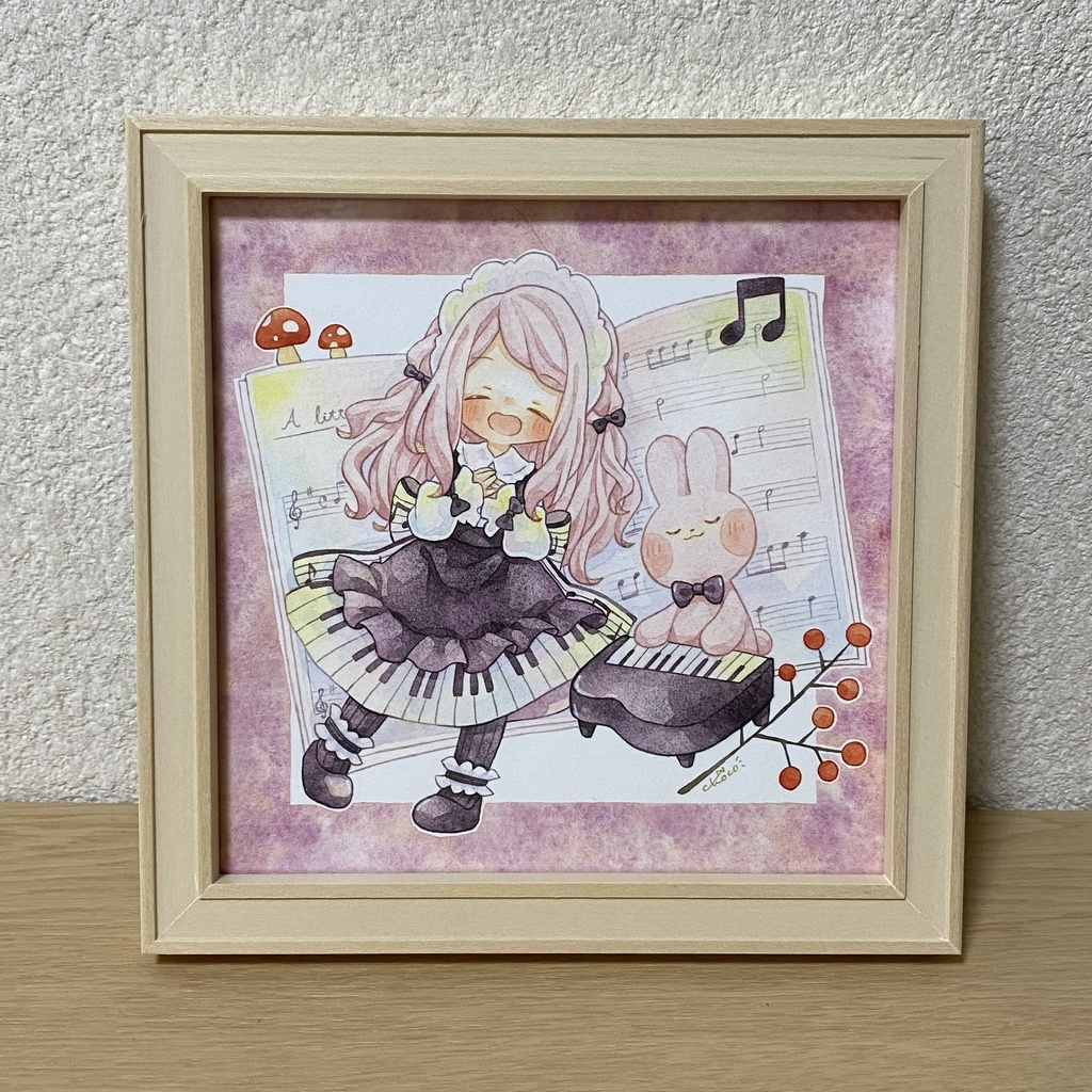 原画「芸術の秋-音楽-」