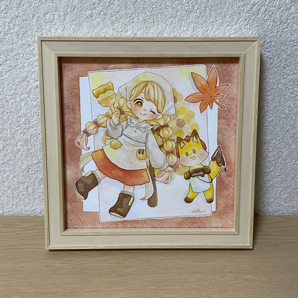 原画「芸術の秋-絵画-」