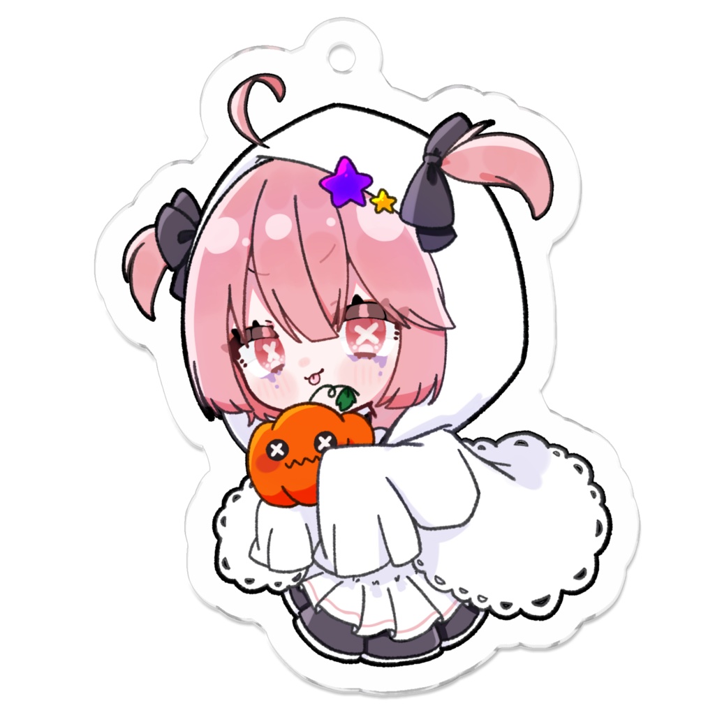 【ハロウィン】特別仮装アクキー【笑咲ゆぺ】