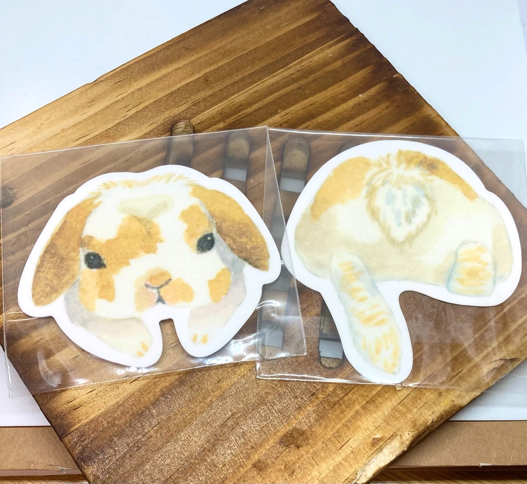 ロップイヤーちゃんのステッカー