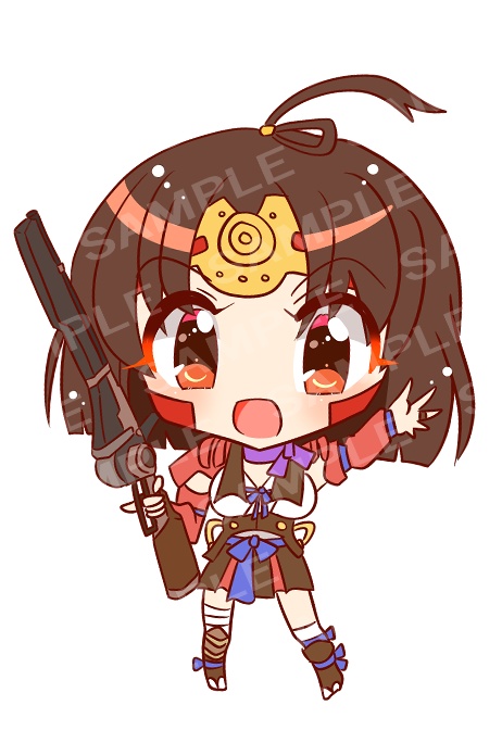 アクリルキーホルダー　無名