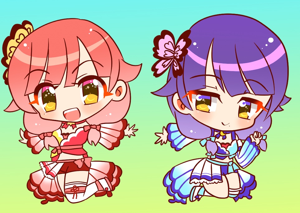 ハル&ルナ　アクリルキーホルダー
