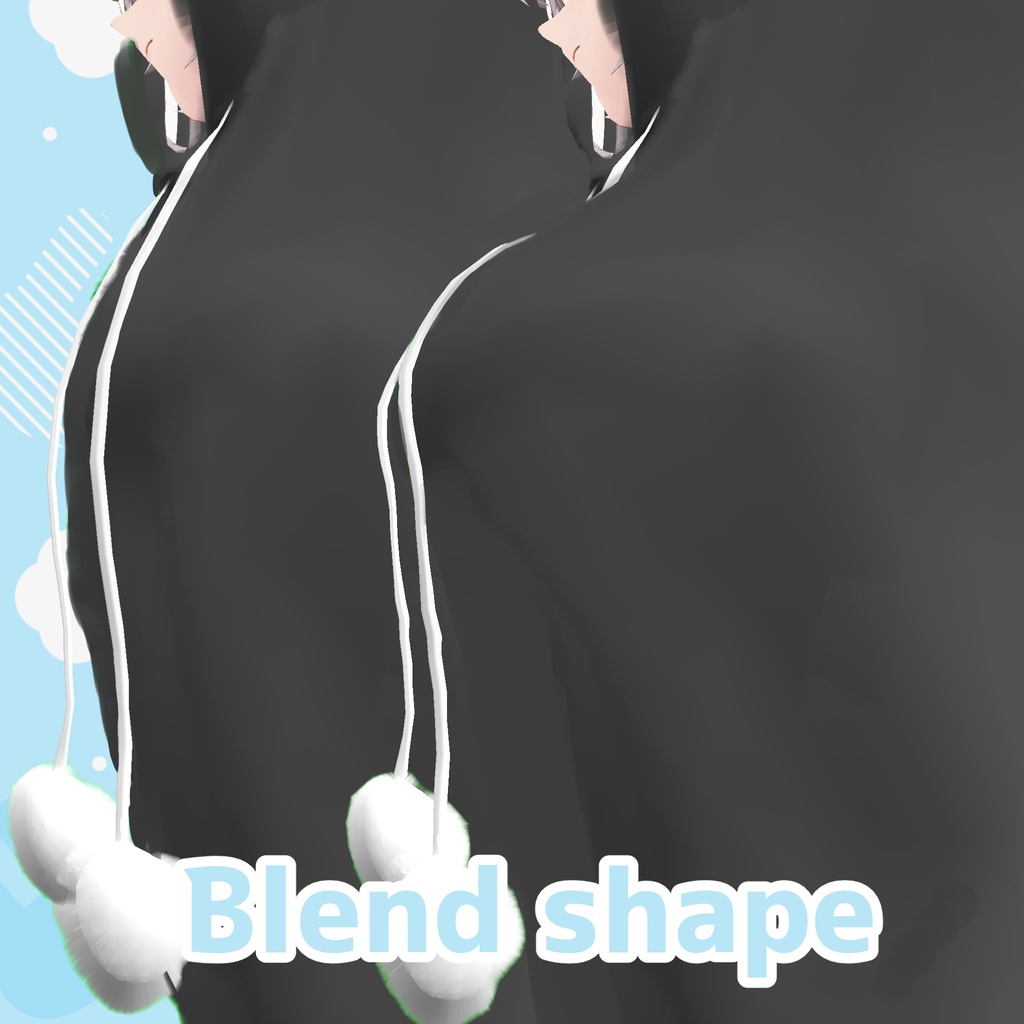 【舞夜】うさみみぱーかー【PB対応】