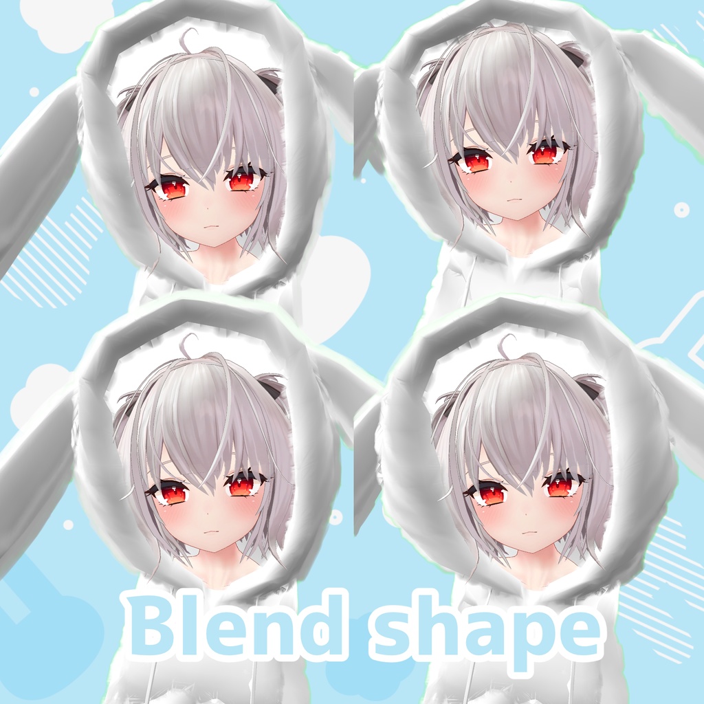 【舞夜】うさみみぱーかー【PB対応】