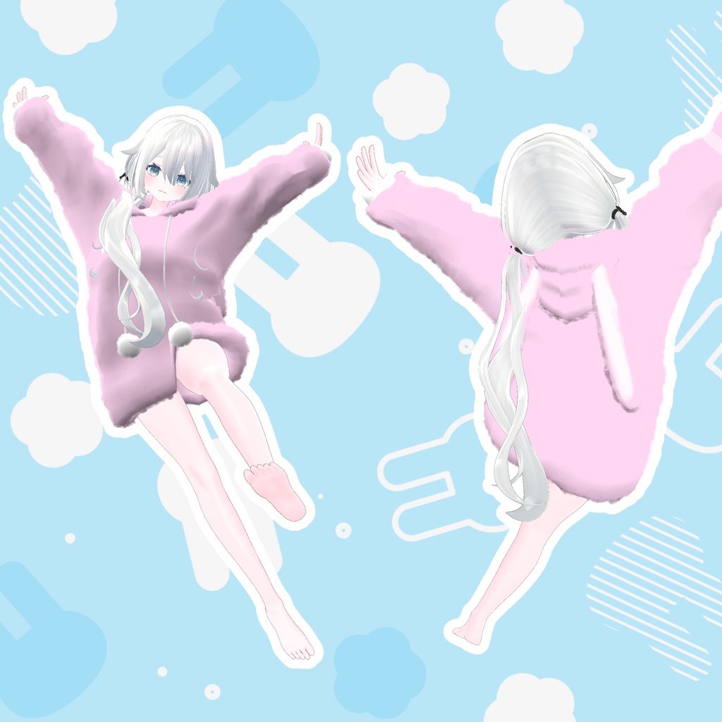 【ソフィナ】うさみみぱーかー【PB対応】