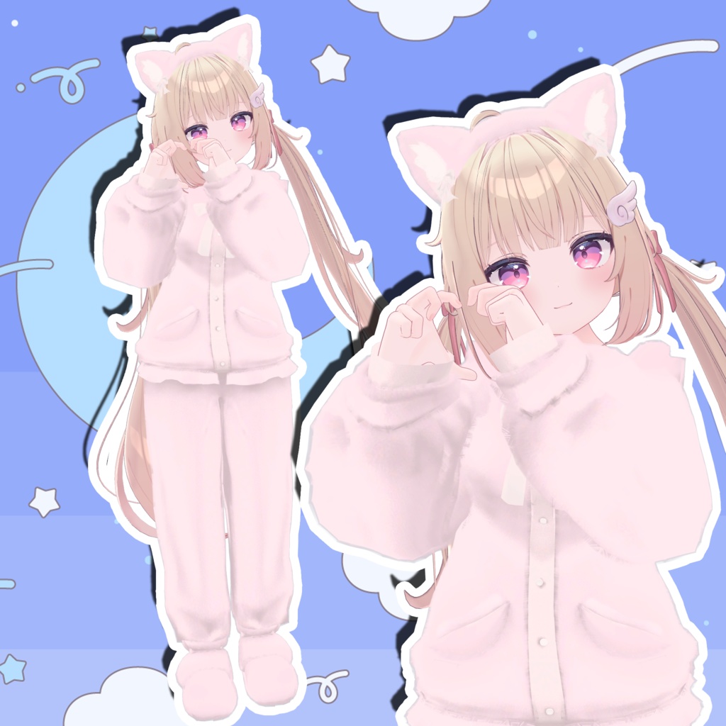 ✨️セール中✨️もふもふパジャマ【7アバター対応】