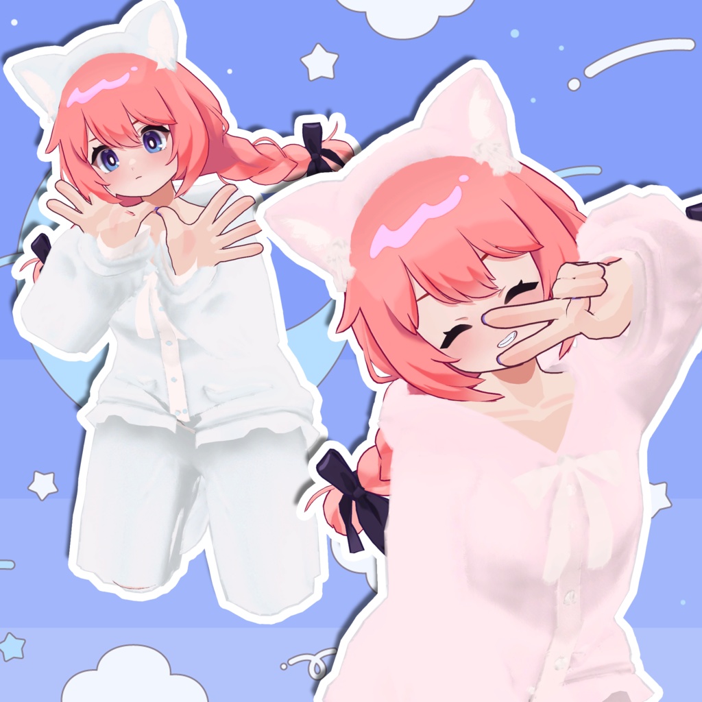 ✨️セール中✨️もふもふパジャマ【7アバター対応】