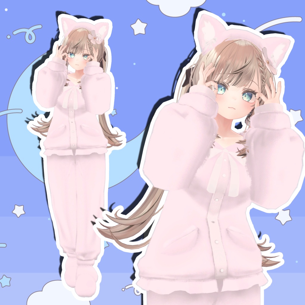 ✨️セール中✨️もふもふパジャマ【7アバター対応】