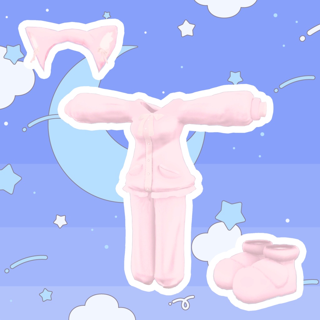 ✨️セール中✨️もふもふパジャマ【7アバター対応】