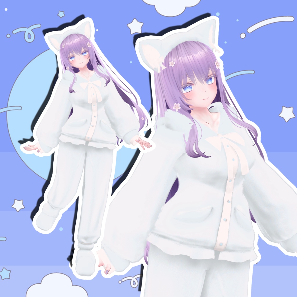 ✨️セール中✨️もふもふパジャマ【7アバター対応】