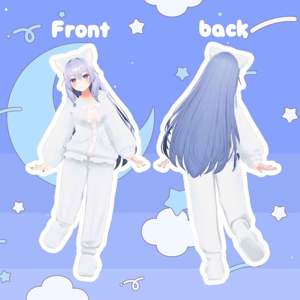 ✨️セール中✨️もふもふパジャマ【桔梗】