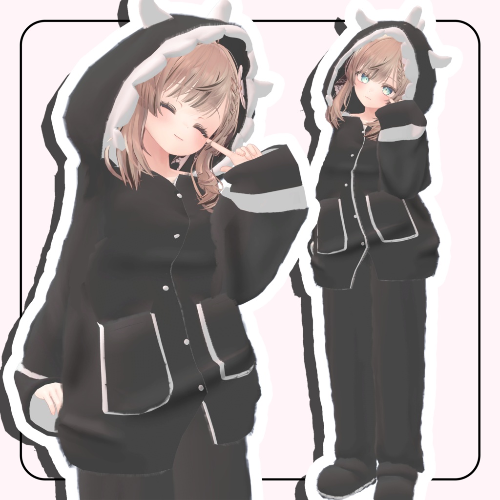 ✨️セール中✨️かいじゅうぱじゃま【9アバター対応】