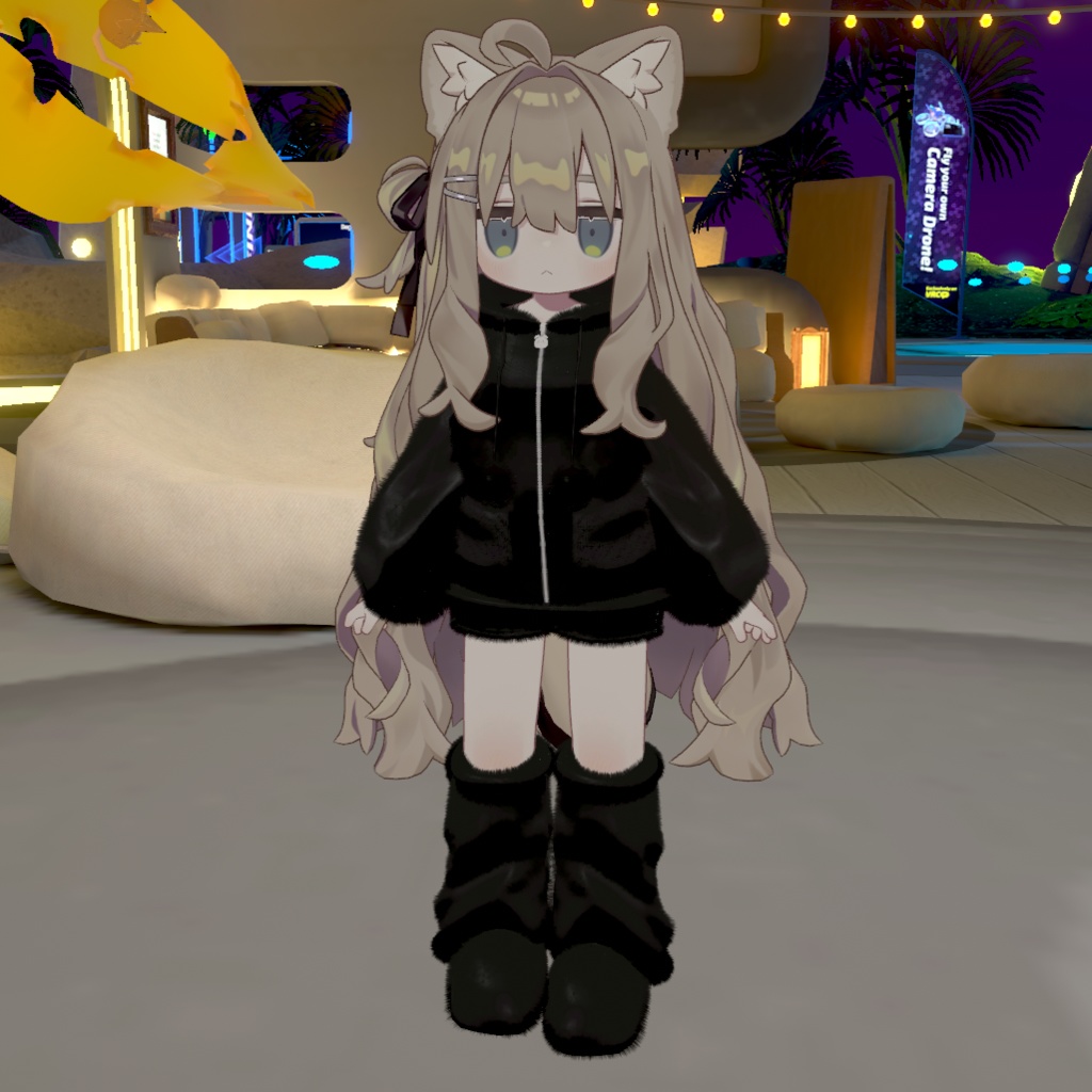 ✨️セール中✨️うさみみパーカーセット【11アバター対応】