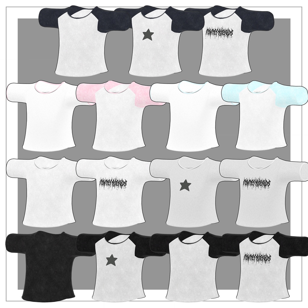 ✨️発売記念セール✨️Y2Kコーデ【まめふれんず対応】