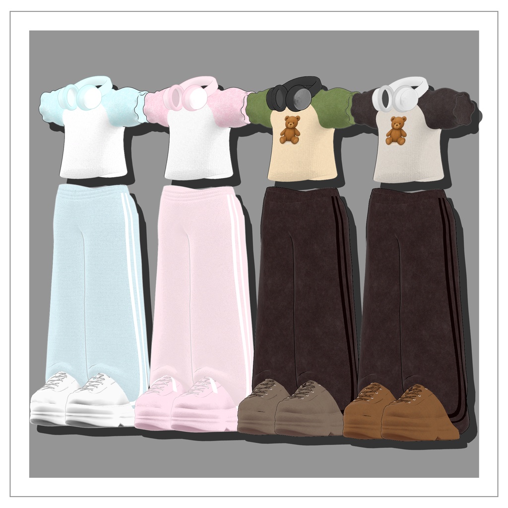 ✨️発売記念セール✨️Y2Kコーデ【まめふれんず対応】