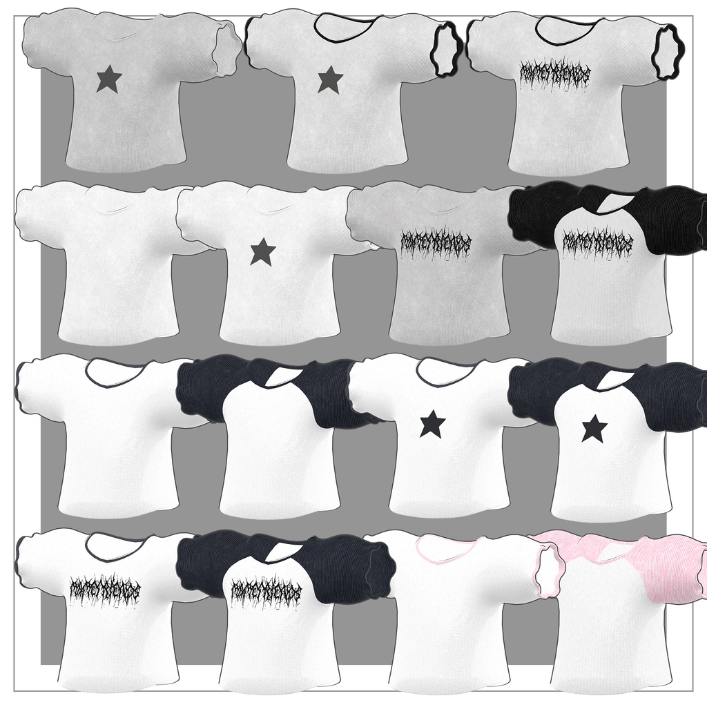 ✨️発売記念セール✨️Y2Kコーデ【まめふれんず対応】