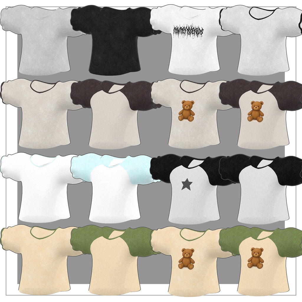 ✨️発売記念セール✨️Y2Kコーデ【まめふれんず対応】