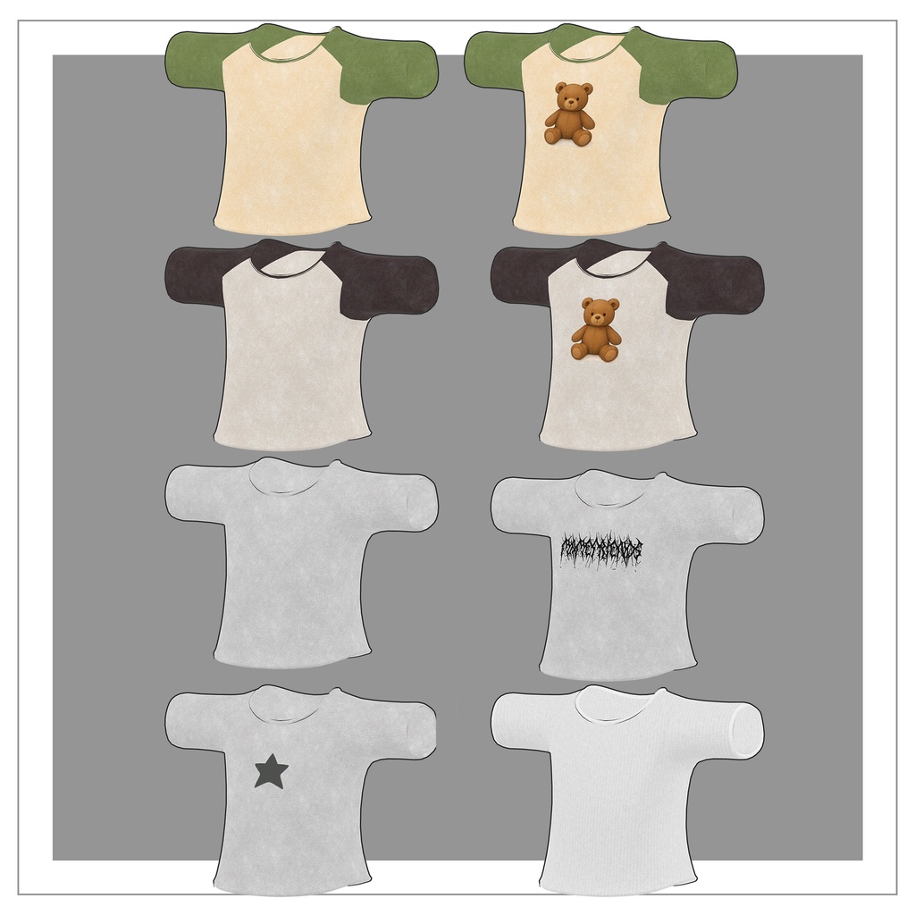 ✨️発売記念セール✨️Y2Kコーデ【まめふれんず対応】