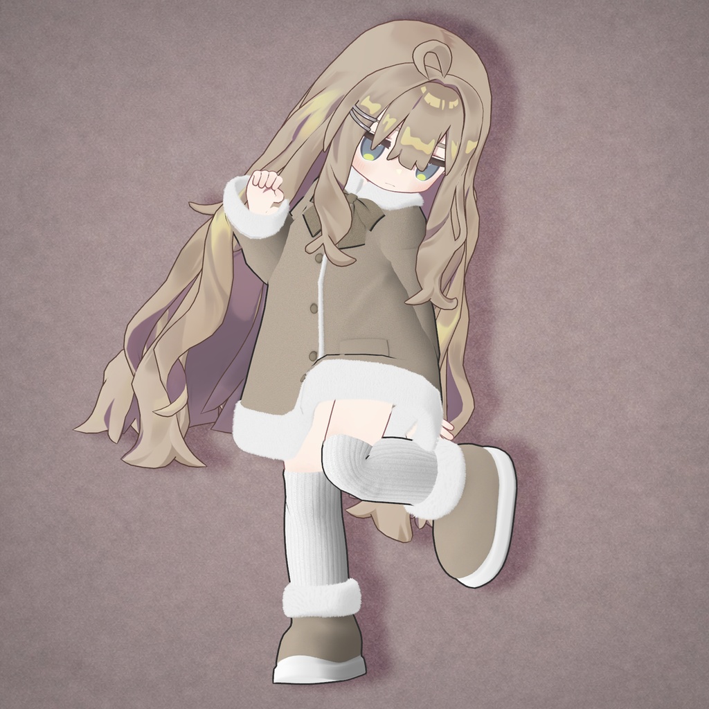 ✨️発売記念セール中✨️ゆるくま ボアコート【まめふれんず対応】