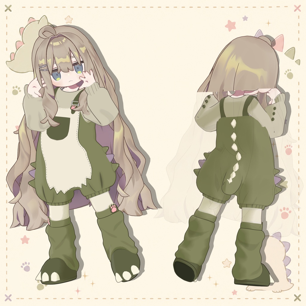 ちびかいじゅうコーデ【キプフェル・リルレオ】