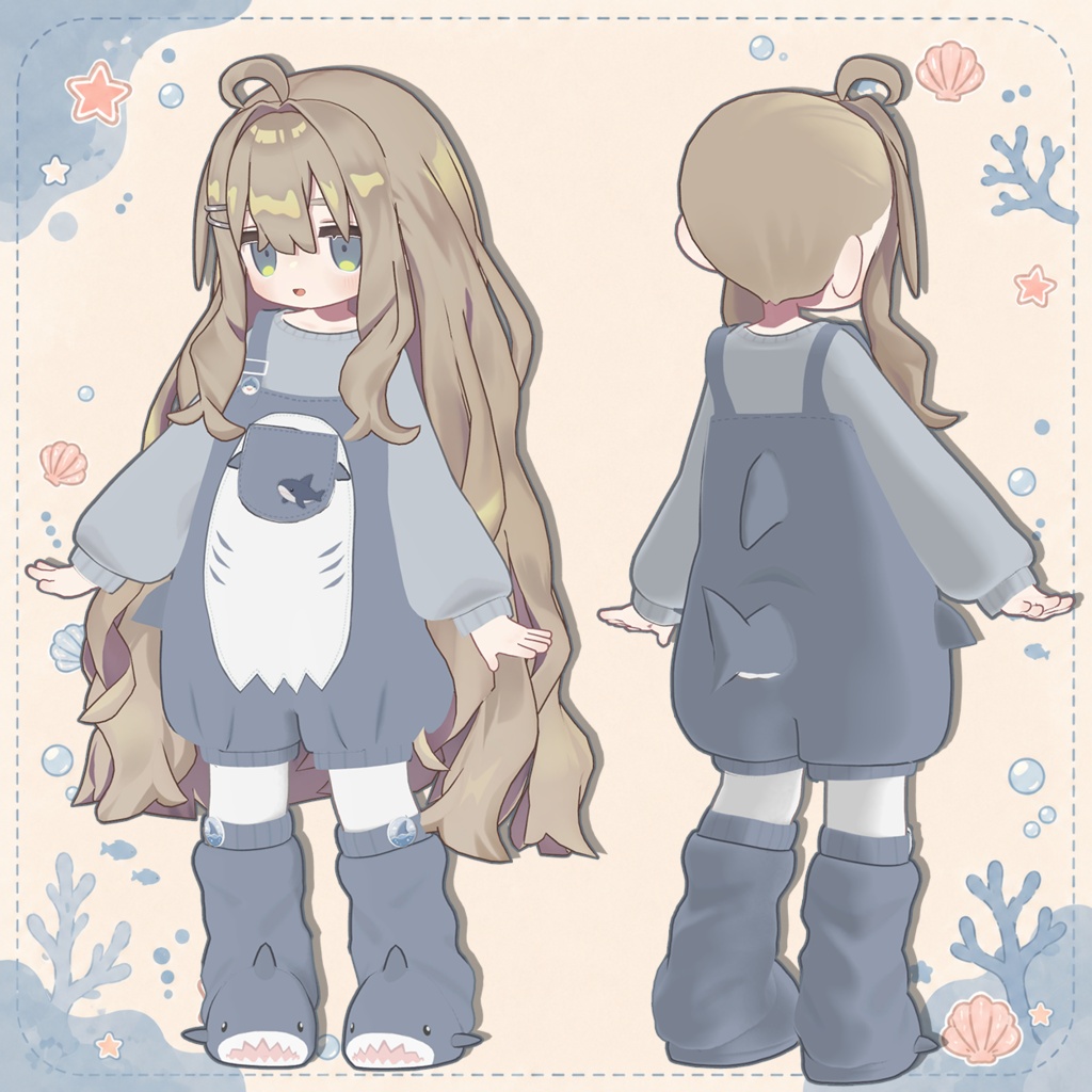 ちびさめコーデ【まめふれんず対応】