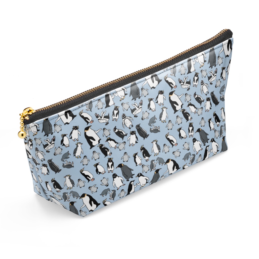 18種類ペンギン柄ポーチ