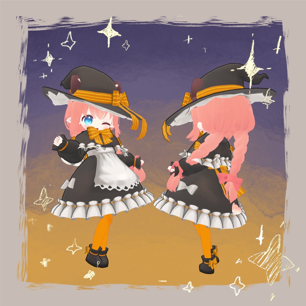 まじょっこワンピ【こぐまのルウ/マリ/リィ/コニカ/ひぐれ】