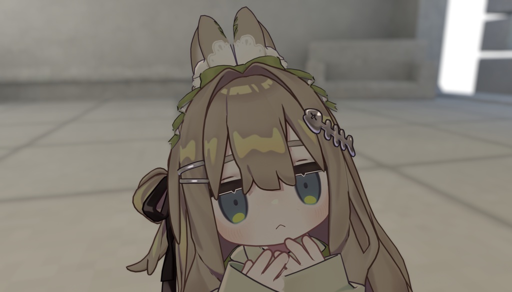 うさみみ・リボンカチューシャ