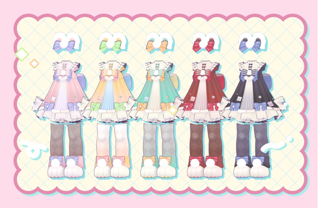 イースターワンピ